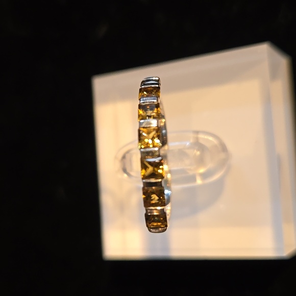 Silver Citrine Ring, 8 - Picture 7 of 7